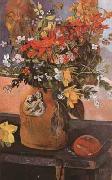 Paul Gauguin Still life with flowers (mk07) Spain oil painting reproduction